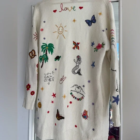 Johnny Was Sabina Long Cardigan